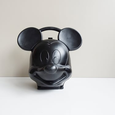 Aladdin Mickey Mouse Lunch Box black 80s 
