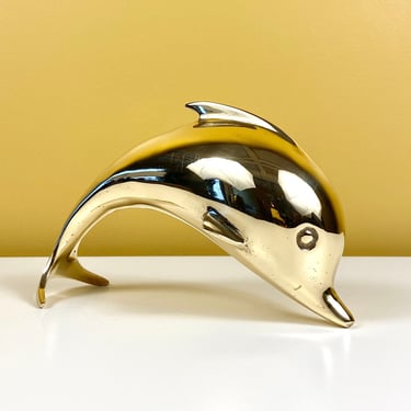 Dolbi Cashier Brass Dolphin Figurine 