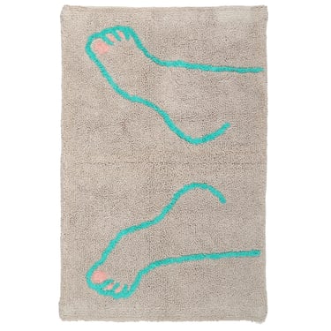 Footsie Bathmat - Grey