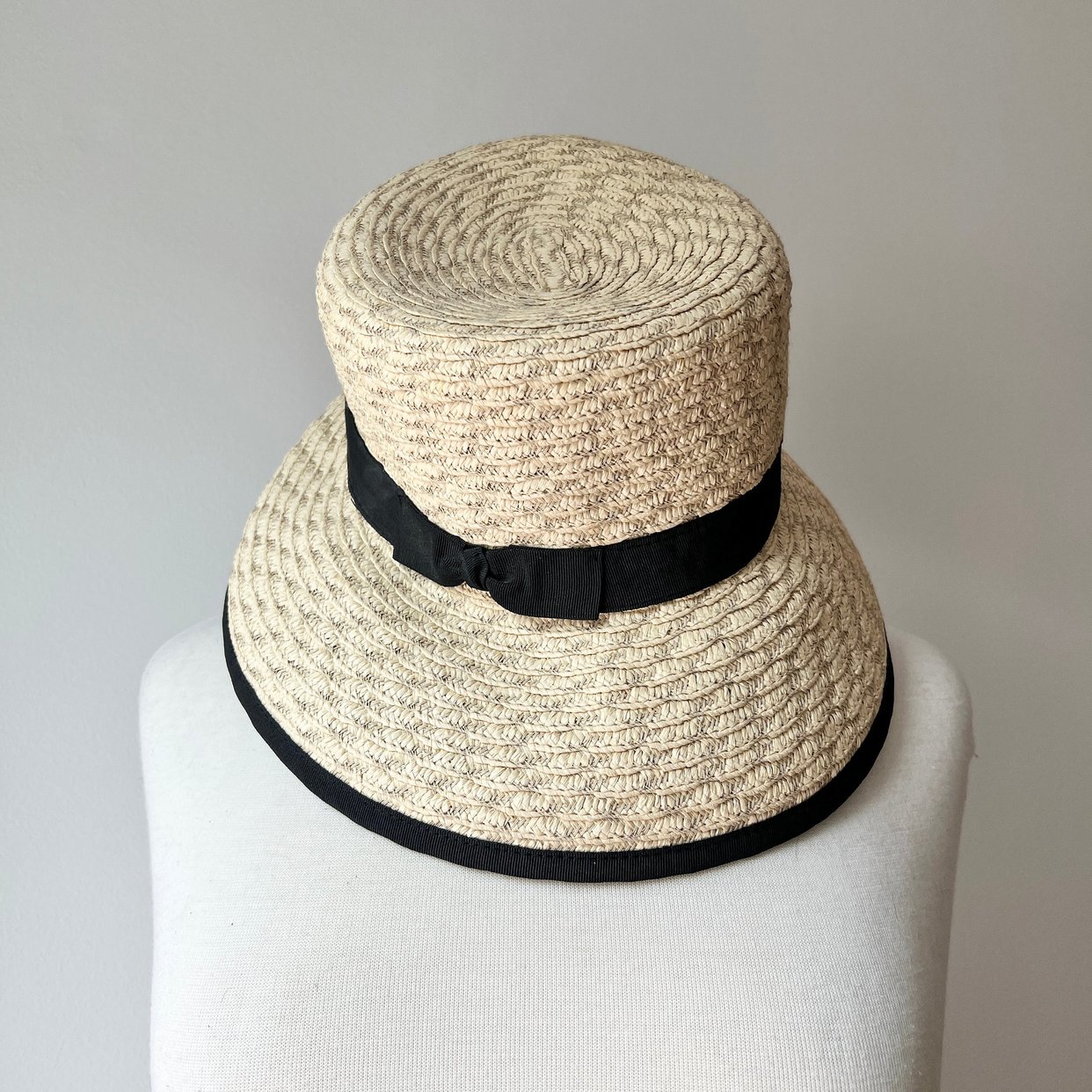 1960s Betmar‎ Floppy Straw Hat Ramona Floppy Hat by Betmar --> Shop Hats, Beanies & Caps  main image 2
