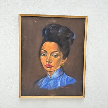 Velvet Canvas Portrait Artwork