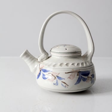 vintage studio pottery teapot 