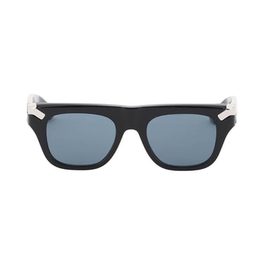 Alexander Mcqueen Punk Rivet Mask Sunglasses Men