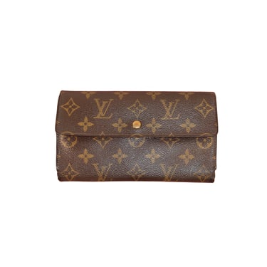Louis Vuitton Logo Wallet-Consignment