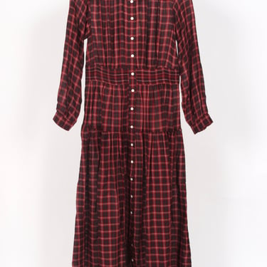 Annika Dress - Rouge Countryside Plaid