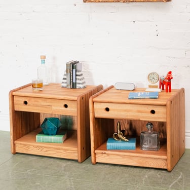 Oak Nightstands