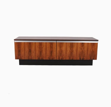 scandinavian modern low media cabinet