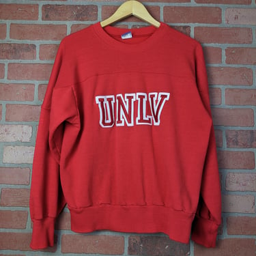 Vintage 90s NCAA Champion Sportswear UNLV ORIGINAL Crewneck Sweatshirt - Large 