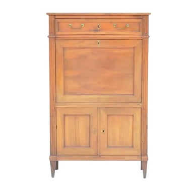 Elegant Louis XVI Cherrywood Secrétaire Cabinet