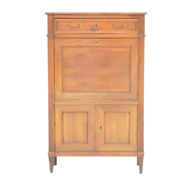 Elegant Louis XVI Cherrywood Secrétaire Cabinet