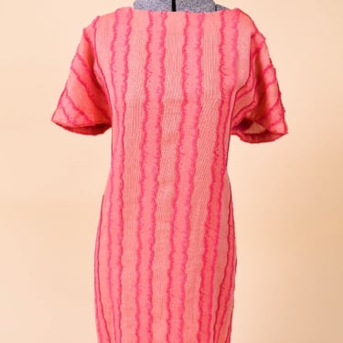 Pink Chenille Dress By Emmelle, S