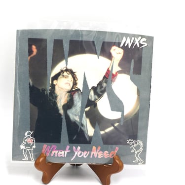 vintage INXS 45rpm What You Need/Sweet as Sin New Old Stock 