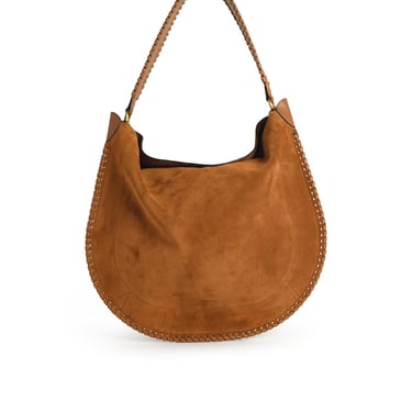 Isabel Marant 'Orkan Hobo' Soft Cognac Suede Bag Women