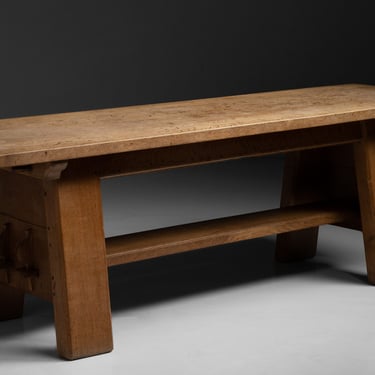Oak Console Table by De Puydt