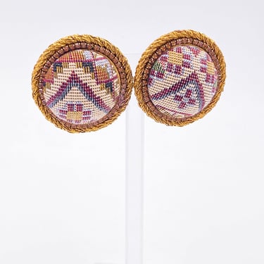 Roxanne Assoulin Tapestry Dome Earrings 