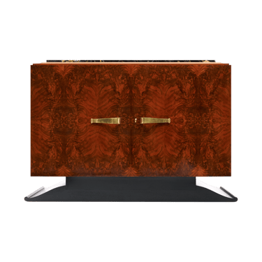 Art Deco Burled Buffet