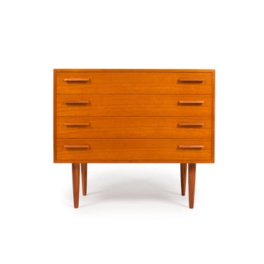 Vintage Kai Kristiansen Danish Mid-Century Teak Lowboy Dresser 