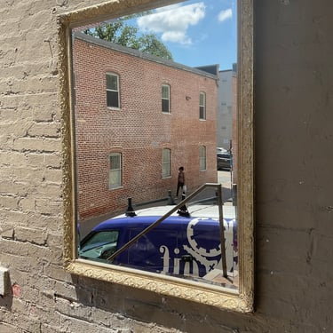 Vintage Silvergilt Mirror