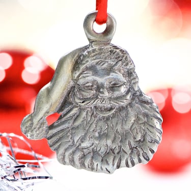 VINTAGE: Small Santa Ornament - Gift Tags - Pendant - Christmas, Xmas, Holidays - SKU 15-C1-00031492 