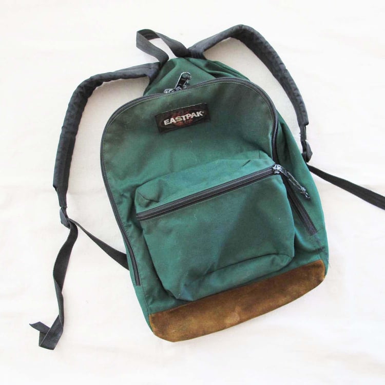 バッグ 80s 90s vintage leather backpack green Vintage 90s Jansport Aztec Southwest Backpack Green & Brown