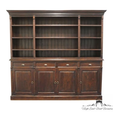 NELL HILLS Kansas City, MO Rustic Contemporary Modern 102" Credenza w. Attorney's Bookcase 