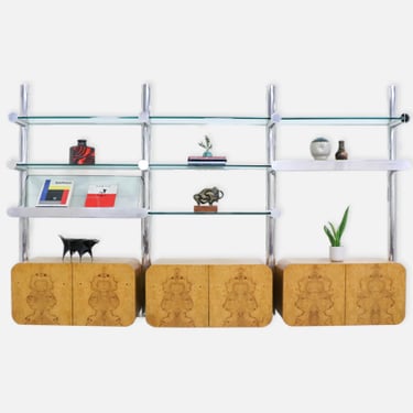 Janet Schwietzer &quot;Obra&quot; Wall Unit for Pace Collection