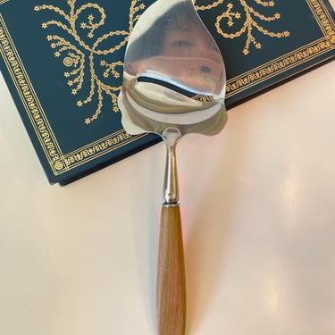Spar Norway Teak & Stainless Steel Cheese Plane Slicer 