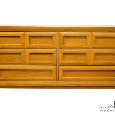THOMASVILLE FURNITURE Affinity Collection Contemporary Modern Oak 64" Double Dresser 21911-125 