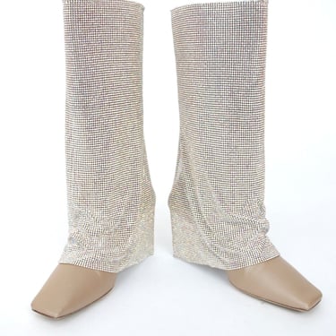 Benedetta Bruzziches Draped Crystal Boots*