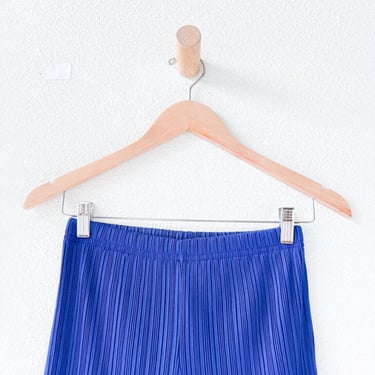 Issey Miyake Pleats Please Pants - Cobalt Blue