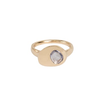 One Of A Kind Pebble Sapphire Ring