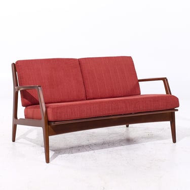 Lawrence Peabody for Selig Mid Century Settee Sofa - mcm 
