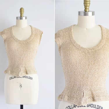 1940s Golden Road knit 