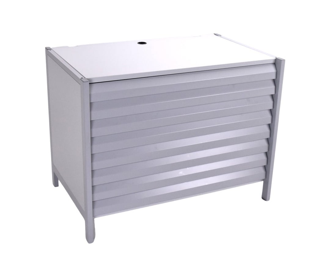 Sleek Modern Flat File Map Graphic Technologies GTI EVS1 Prairieland Art & Antiques