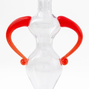 Kjell Engman for Kosta Boda Art Glass Decanter