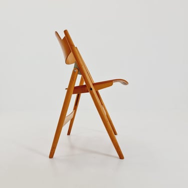 Austrian folding chair model SE18 by Egon Eiermann for Wilde & Spieth, 1950s 