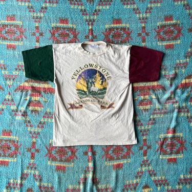 Vintage 1990s Yellowstone National Park Souvenir Shirt 