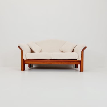 Mid-century Rare Danish teak lounge sofa 2 -Seater  ,By Silkborg  1970s 