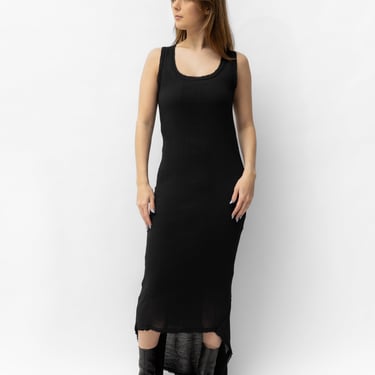 Textured Peplum Detail Maxi Dress