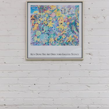 Ken Done the Art Directors Gallery Sydney Art Poster