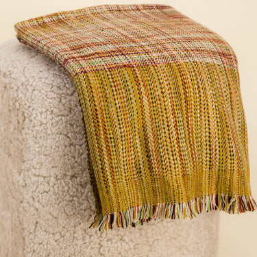 PLAID EN LAINE MÉRINOS ET CACHEMIRE