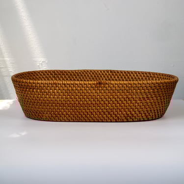 Handmade Oval Bread Basket