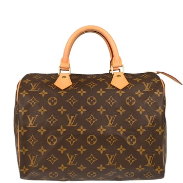Louis Vuitton 1998 Monogram Speedy 30 Handbag M41526