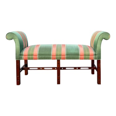 Southwood Furniture Chippendale Upholstered Bench 