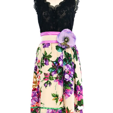 Dolce and Gabbana Floral Tank Dress