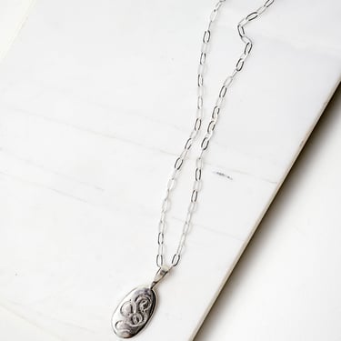 Sterling Silver Serpent Rising Snake Pendant Necklace