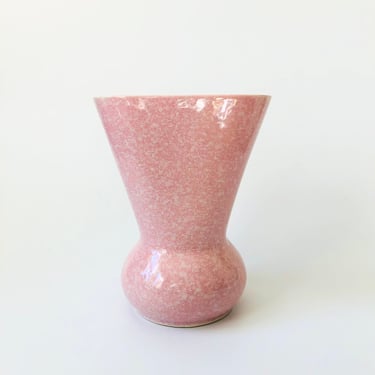 Large MCM Shawnee Kenwood Pink Vase 