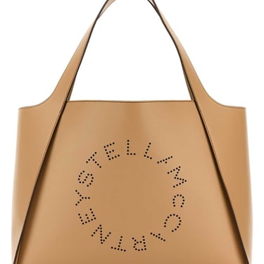 Stella Mccartney Women Peach Alter Mat Stella Logo Shoulder Bag