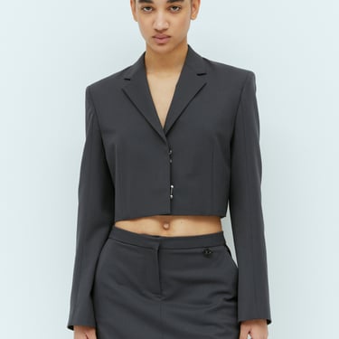 Diesel Women G-Milla-P1 Tailored Crop Blazer