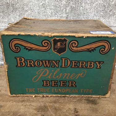 Vintage Cardboard Beer Box (Seattle)